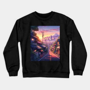 Japanese Lane - Anime Drawing Crewneck Sweatshirt